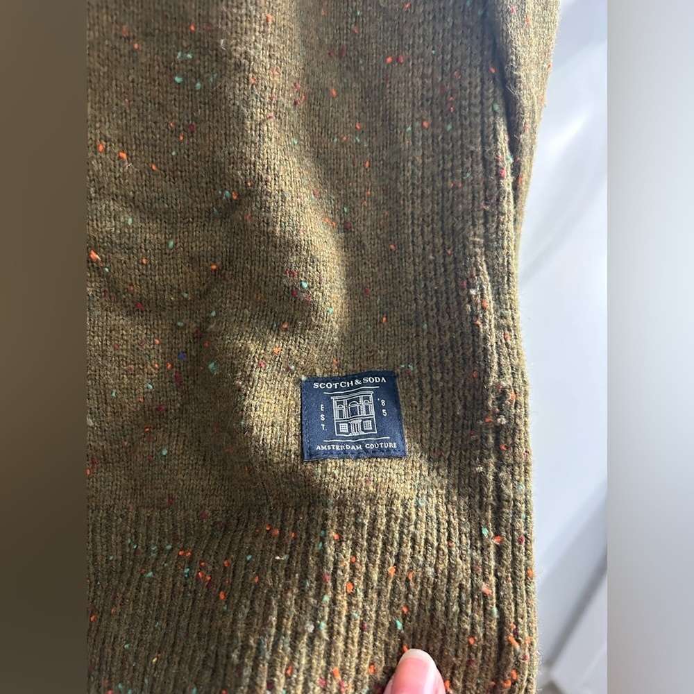 Scotch & soda wool blend men’s sweater - Picture 3 of 8